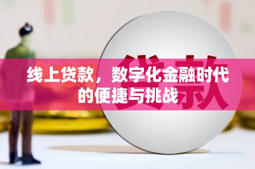 盐田线上贷款，数字化金融时代的便捷与挑战