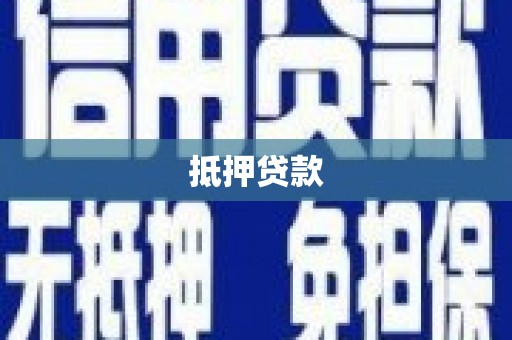 盐田抵押贷款