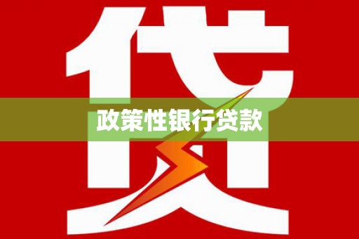 盐田政策性银行贷款