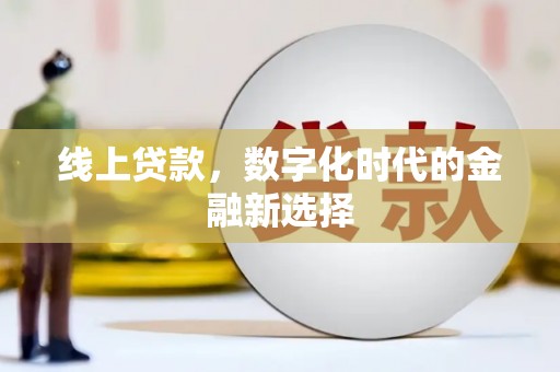 盐田线上贷款，数字化时代的金融新选择