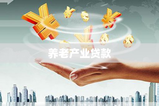 盐田养老产业贷款