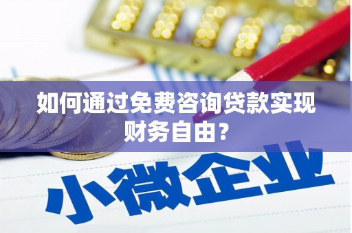 盐田如何通过免费咨询贷款实现财务自由？