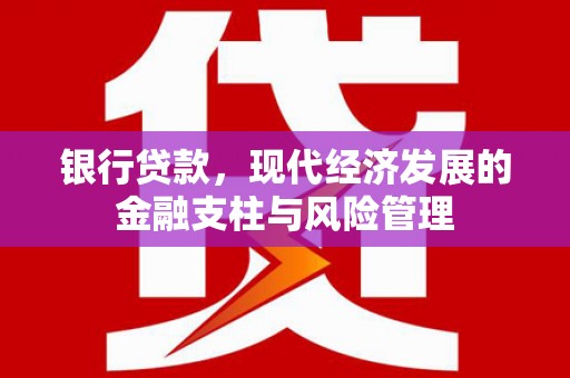 盐田银行贷款，现代经济发展的金融支柱与风险管理