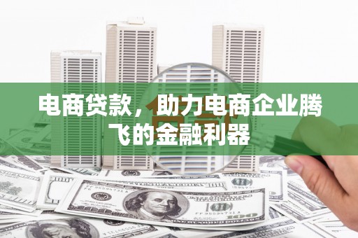 盐田电商贷款，助力电商企业腾飞的金融利器