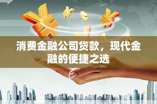 盐田消费金融公司贷款，现代金融的便捷之选