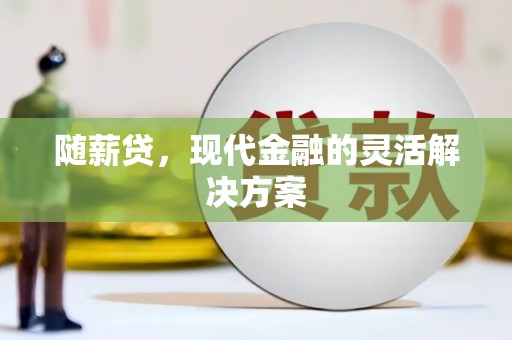 盐田随薪贷，现代金融的灵活解决方案