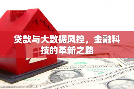 盐田贷款与大数据风控，金融科技的革新之路