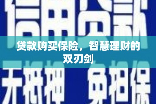 盐田贷款购买保险，智慧理财的双刃剑
