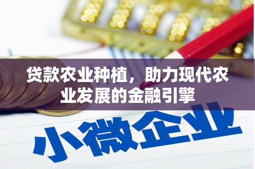 盐田贷款农业种植，助力现代农业发展的金融引擎