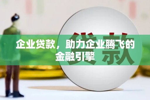 盐田企业贷款，助力企业腾飞的金融引擎