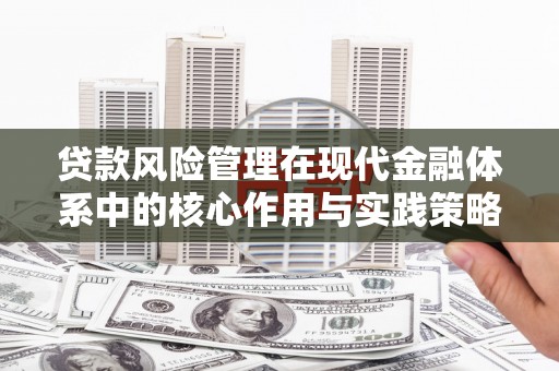 盐田贷款风险管理在现代金融体系中的核心作用与实践策略