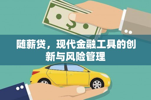 盐田随薪贷，现代金融工具的创新与风险管理