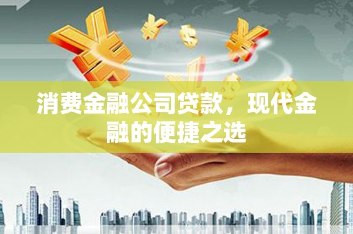盐田消费金融公司贷款，现代金融的便捷之选