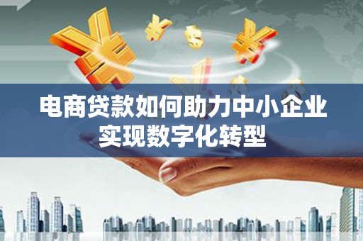 盐田电商贷款如何助力中小企业实现数字化转型