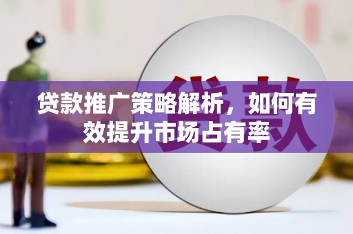 盐田贷款推广策略解析，如何有效提升市场占有率