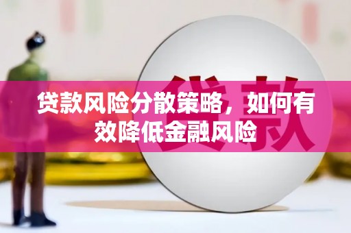 盐田贷款风险分散策略，如何有效降低金融风险