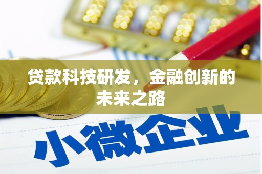 盐田贷款科技研发，金融创新的未来之路
