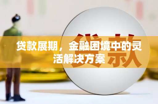 盐田贷款展期，金融困境中的灵活解决方案