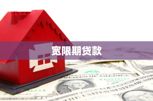 盐田宽限期贷款