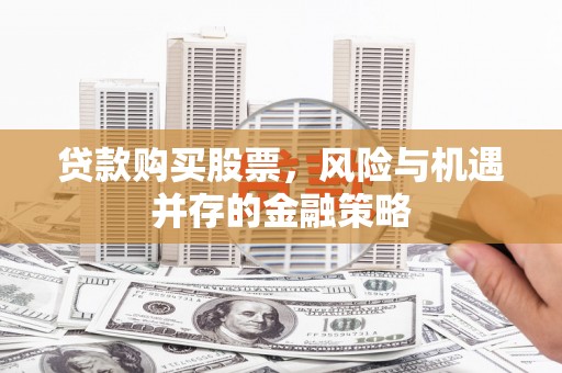 盐田贷款购买股票，风险与机遇并存的金融策略