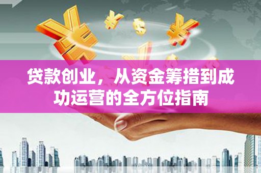 盐田贷款创业，从资金筹措到成功运营的全方位指南