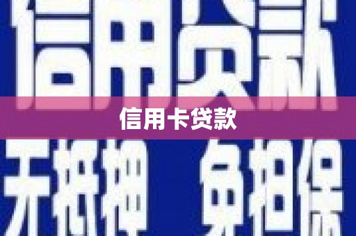 盐田信用卡贷款