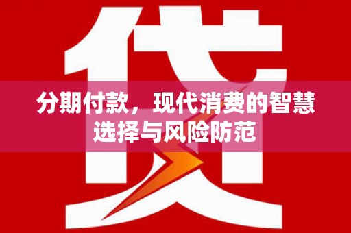 盐田分期付款，现代消费的智慧选择与风险防范