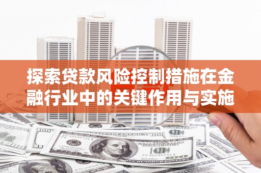 盐田探索贷款风险控制措施在金融行业中的关键作用与实施策略