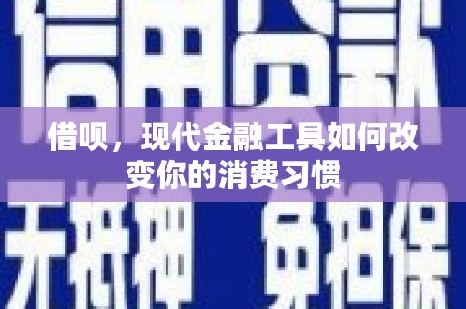 盐田借呗，现代金融工具如何改变你的消费习惯