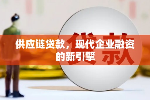 盐田供应链贷款，现代企业融资的新引擎