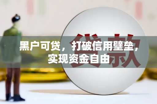 盐田黑户可贷，打破信用壁垒，实现资金自由