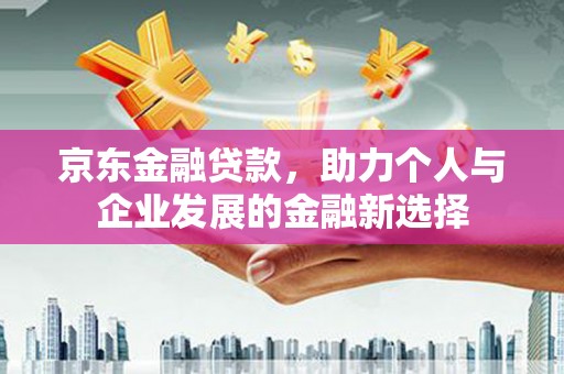 盐田京东金融贷款，助力个人与企业发展的金融新选择