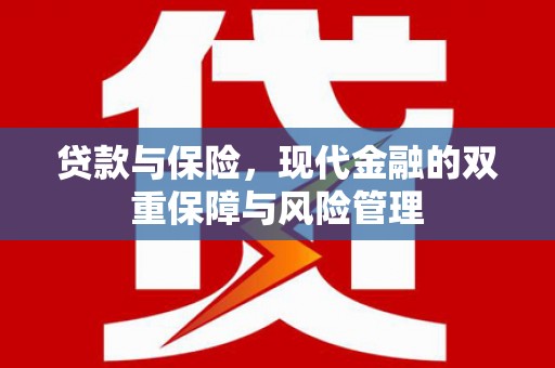 盐田贷款与保险，现代金融的双重保障与风险管理