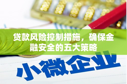 盐田贷款风险控制措施，确保金融安全的五大策略