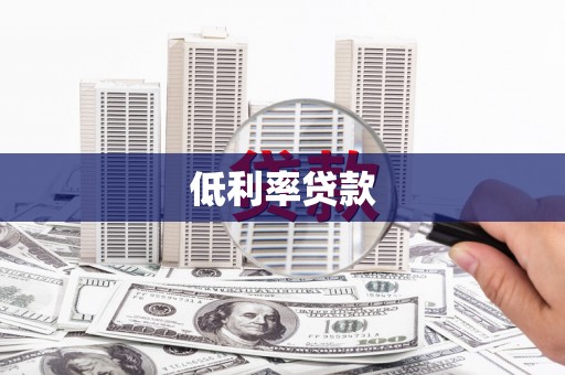 盐田低利率贷款