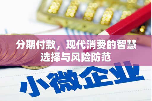 盐田分期付款，现代消费的智慧选择与风险防范