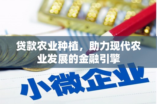 盐田贷款农业种植，助力现代农业发展的金融引擎