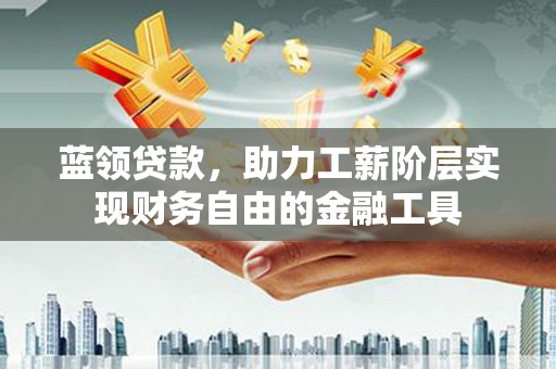 盐田蓝领贷款，助力工薪阶层实现财务自由的金融工具
