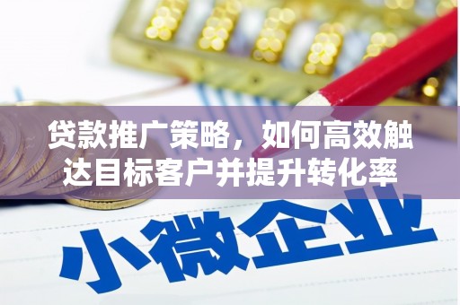盐田贷款推广策略，如何高效触达目标客户并提升转化率