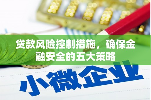 盐田贷款风险控制措施，确保金融安全的五大策略