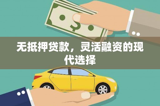 盐田无抵押贷款，灵活融资的现代选择