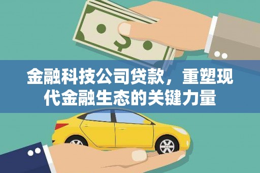 盐田金融科技公司贷款，重塑现代金融生态的关键力量