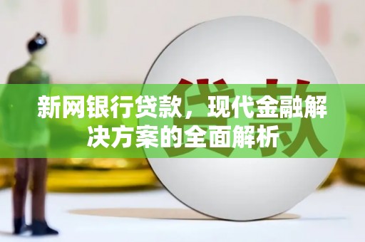 盐田新网银行贷款，现代金融解决方案的全面解析