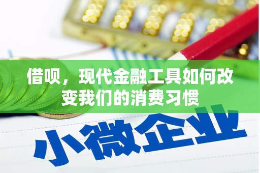 盐田借呗，现代金融工具如何改变我们的消费习惯