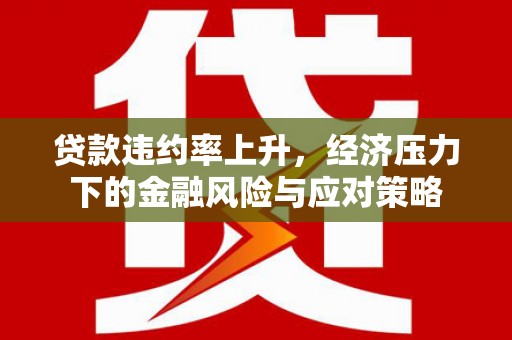 盐田贷款违约率上升，经济压力下的金融风险与应对策略