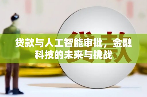 盐田贷款与人工智能审批，金融科技的未来与挑战