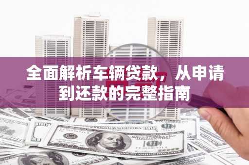 盐田全面解析车辆贷款，从申请到还款的完整指南