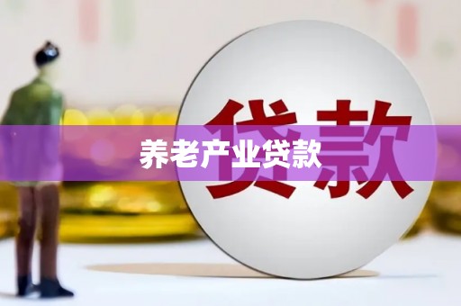 盐田养老产业贷款