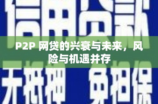 盐田P2P 网贷的兴衰与未来，风险与机遇并存