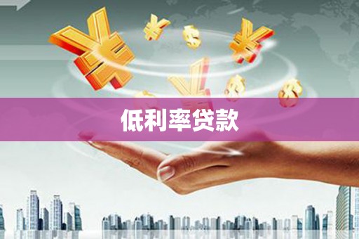 盐田低利率贷款